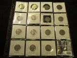 (11) different circulated Buffalo Nickels dating 1923-1937.