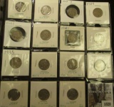 (11) different circulated Buffalo Nickels dating 1926-1937.