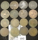 (3) 1902, (3) 1903, 1904, (2) 1905, 1906, 1907, 1908, & (3) 1910 Canada Large Cents with various pro