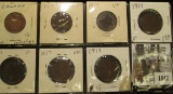 (7) 1917 Canada Large Cents, (3) VG, (2) F, & (2) VF.