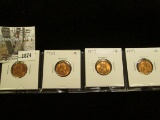 (4) 1939 P Lincoln Cents, all Brilliant Uncirculated.