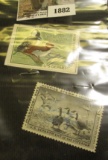 RW 25 & 35 Federal Migratory Bird Hunting Stamps. All signed.