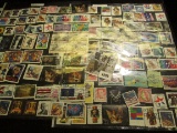 (121) U.S. Stamps in stock pages.
