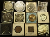 (11) Different Medals, Tokens, Coins, & etc. Including (2) Gambling Dollar Tokens; 1775 Battle of Co