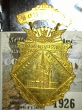 Badge with hangar 