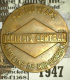 Bronze Railroad Medal. 