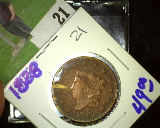 1828 Large Cent