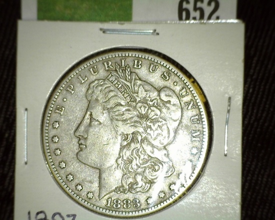 1883 S Morgan Silver Dollar.