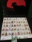 1987 American Wildlife .22c Stamps Mint Sheet. ($11.00 face value).