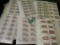 Large Group of Unused Blocks and Strips of U.S. Stamps. ($26.70 face value).
