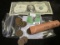 Roll of (50) Nice 1907 Indian Head Cents and a Series 1957B $1 Silver Certificate.