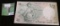 1958 Israel Half Shequel Banknote depicting Woman gathering apples. Official watermark. Excellent co