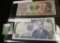 Pair of nice grade Banknotes from Honduras & Kenya, Five Tempiras & 20 Shilingi Ishirini.