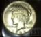 1934 D High Grade U.S. Peace Silver Dollar.