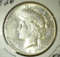 1926 P High Grade U.S. Peace Silver Dollar.