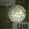 1907 E.B. Sweden .600 Fine Silver 50 Ore.
