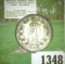 1895 Norway .600 Fine Silver 50 Ore., KM#356.
