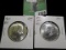 1965 P & 66 P Gem BU 40% Silver Kennedy Half Dollars.