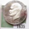1976 S Type I Proof Eisenhower Dollar.