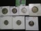 1903 Liberty Nickel; 1955 S, 68D, 70D, & 80S Proof & circulated Roosevelt Dimes; 1928 Brazil 500 Rei