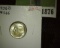 1956 D Roosevelt Dime, Superb Gem BU.