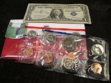 1987 U.S. Mint Set in original envelope (only way to get the Half dollars) & Series 1957 One Dollar