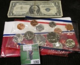 1987 U.S. Mint Set in original envelope (only way to get the Half dollars) & Series 1957 One Dollar