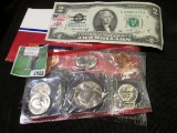 1987 U.S. Mint Set in original envelope (only way to get the Half dollars) & Series 1976 