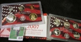 2007 S Silver U.S. Proof Set, original as issued.