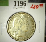 1907 O Barber Half Dollar, Excellent condition.