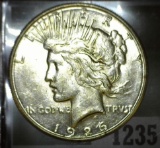 1926 S High Grade U.S. Peace Silver Dollar.