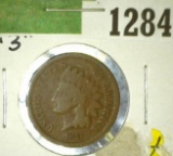 1873 Indian Head Cent, Open 