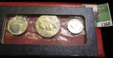 1776-1976 S U.S. Three-Piece Silver Mint Set in original envelope.