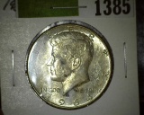 1964 D Silver Kennedy Half Dollar.