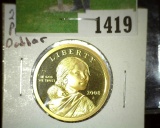 2008 S Proof Sacagawea 