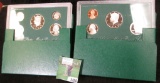 Pair of 1998 S Cameo U.S. Proof Sets, original as issued.