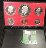 1978 S Cameo Frosted U.S. Proof Set in original box as issued.