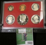 1981 S Cameo Frosted U.S. Proof Set in original box as issued.