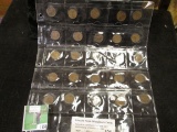 25 Lincoln Head-Wheatback Cents issued to commemorate the 100th anniversary of Lincoln's Birth 1909-