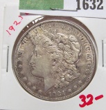 1921 D Morgan Silver Dollar.
