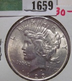 1923 P High Grade U.S. Silver Peace Dollar.