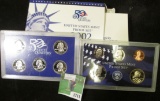 2002 S U.S. Proof Set in original box as issued. (10 pcs.).