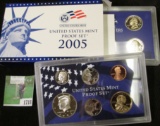2005 S U.S. Proof Set in original box as issued. (11 pcs.).