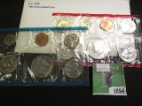 1980 U.S. Mint Set complete with set of P, D, & S Susan B. Anthony Dollars, (4.82 face value).