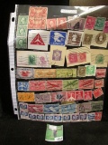 (57) Old U.S. Postage Stamps including some higher value, Air Mails, Special Delivery and etc.