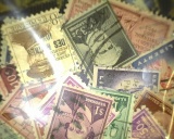 (155) Old U.S. Stamps, all over 60 years old.