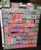 (81) Old U.S. Stamps, all over 60 years old.