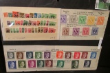 (64) Old German Postage Stamps including a large group of Hitler Stamps.