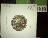 1869 U.S. Shield Nickel,