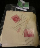 (50) Scott UX38 Postage Stamps.